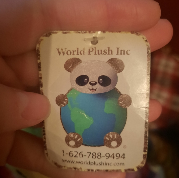 Plush bull toy multicolor - Picture 3 of 4